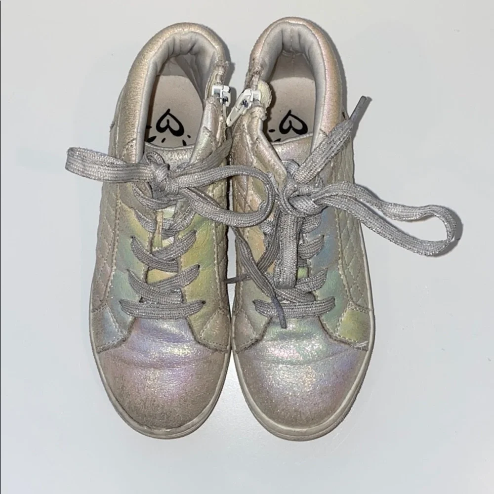 Justice Quilted Holographic High Tops